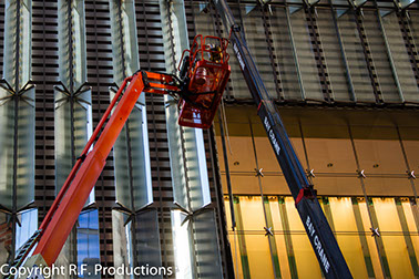 This was ta.ken as the workers were finishing up the panels on the Freedom Tower. Very historical 